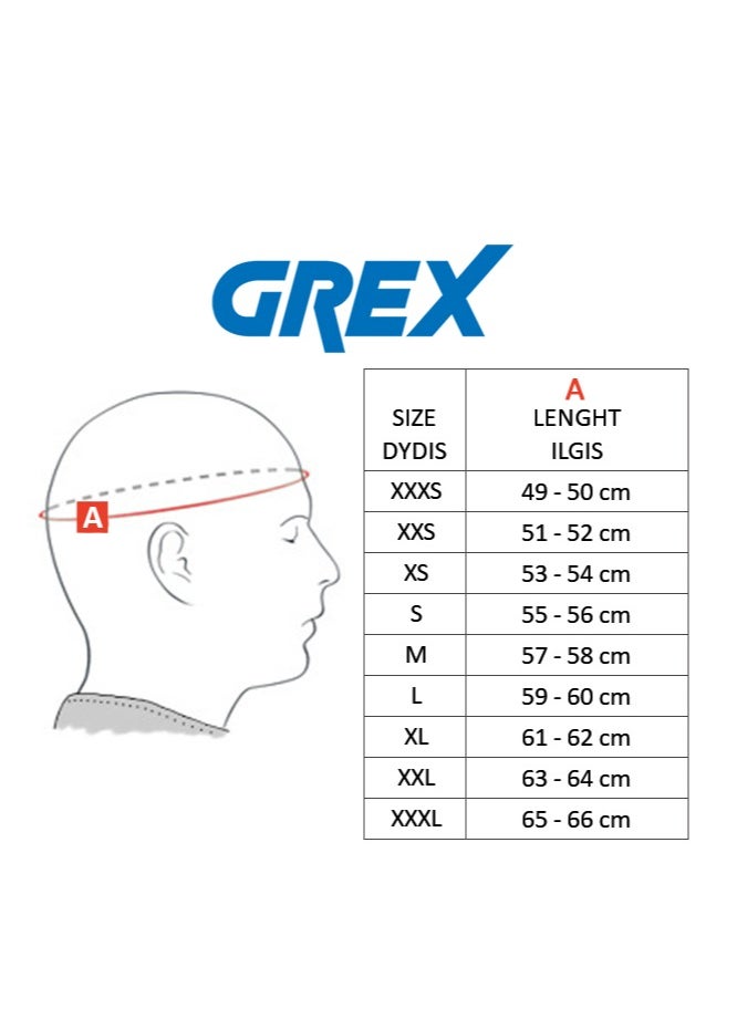 Grex Grex G6.2 K-Sport Flat Black 010 Full Face Helmet  - Image 5