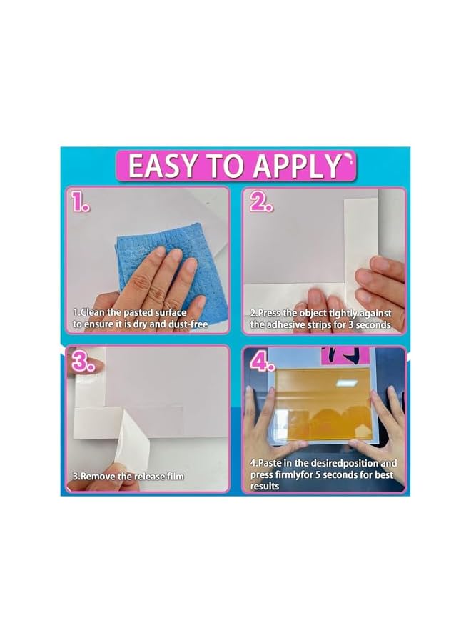 PROMASS Mounting Double Sided Tape for Wall,Adhesive Slim Tape Heavy Duty Sticky for Door - Image 4