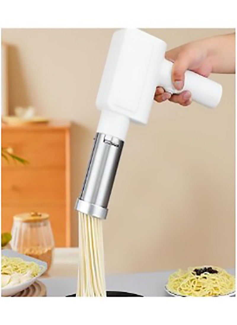 Generic - Electric Pasta Maker, Electric Noodle Maker, High Efficiency Handheld Press Pasta Machine with 6 Moulds, Premium Materials, Portable Automatic Pasta Maker Machine for Home Use - Image 1