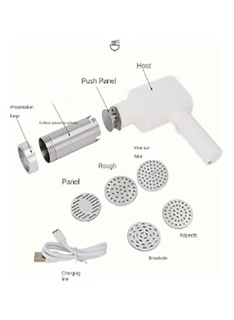 Generic - Electric Pasta Maker, Electric Noodle Maker, High Efficiency Handheld Press Pasta Machine with 6 Moulds, Premium Materials, Portable Automatic Pasta Maker Machine for Home Use - Image 1