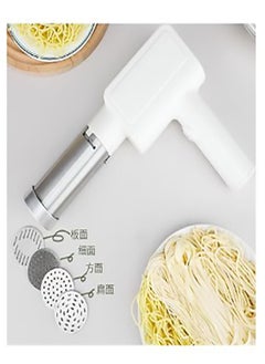 Generic Electric Pasta Maker, Electric Noodle Maker, High Efficiency Handheld Press Pasta Machine with 6 Moulds, Premium Materials, Portable Automatic Pasta Maker Machine for Home Use  - Image 1