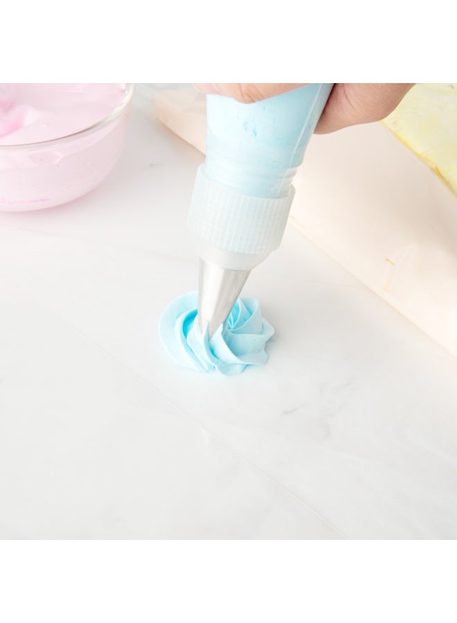 Restaurantware فوهة تزيين المعجنات من باسري تيك، فوهة نجمة مفتوحة - #1M، مقاومة للانبعاج، فوهة كريمة من الفولاذ المقاوم للصدأ، آمنة في غسالة الصحون، لتزيين الكب كيك، الكعك، أو البسكويت - Image 4