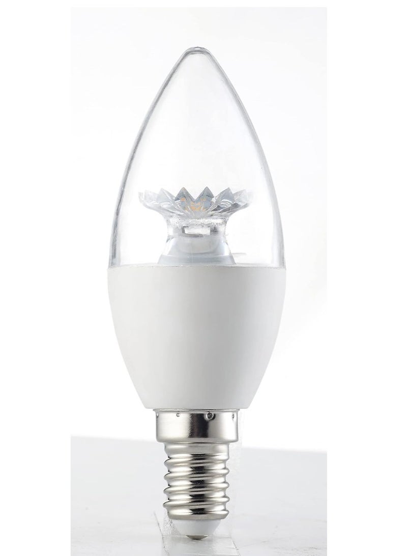 GLOWARE Gloware LED Candle Bulb 6W E14 Frosted White 