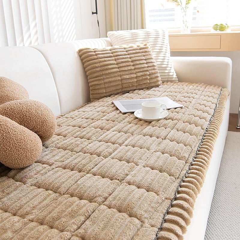 ZQFFB Washable Non-Slip Couch Cover for Dogs - Pet Friendly Sofa Protector - Image 1