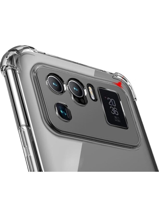 MAIKUQI حافظة هاتف Maikuqi لهاتف Xiaomi 11 Ultra وإصدار Xiaomi 11 Ultra، غطاء واقي، حماية كاملة بوسادة هوائية، مقاوم للصدمات، غلاف TPU ناعم، شفاف بالكامل - Image 2