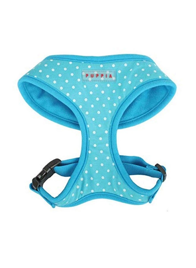 PUPPIA Puppia Dotty Dog Harness Over-The-Head No Pull No Choke Walking Training Adjustable for Small & Medium Dog, Medium, Sky Blue  - Image 1
