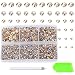 AD Beads 4500 Pieces Hotfix Rhinestones Flat Back 6 Sizes 26 mm Crystal Round Glass Gems with Tweezers and Picking Rhinestones Pen or Crafts Nail Face Art Bags Clothes Shoes DIY Champagne - Image 2