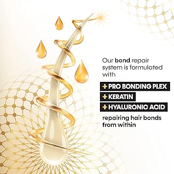 PROVOKE Blonde Rehab N04 Smooth and DeFrizz Bond Repair Hair Serum 100 ml Smoothes Frizz and Restores Volume in 1 Wash with Pro Bonding Complex Keratin and Hyaluronic Acid for Blonde Damaged Hair - Image 4