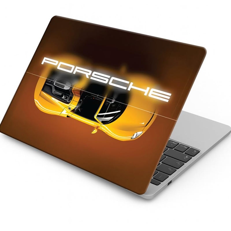 TYUSO Full Body Laptop Skins Sticker Laminated HD Quality Vinyl fits Upto 15.6 inches Waterproof, Fade-Resistant, Easy to Apply & Remove (Pack of 01) (POR) - Image 1