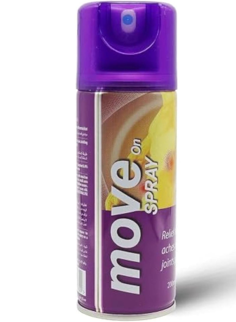 موف بخاخ لتخفيف آلام العضلات والمفاصل من مووف اون 200مل - Image 1
