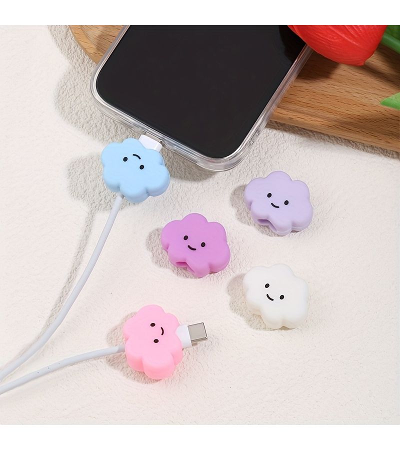 Blue 20W Fast Charging Data Cable Anti Break Protection Head - Image 1