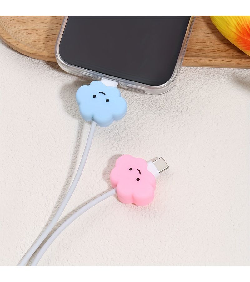 Blue 20W Fast Charging Data Cable Anti Break Protection Head - Image 3