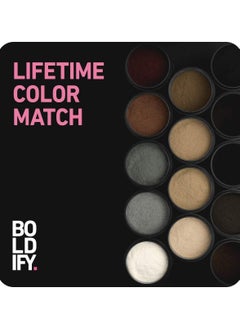 Boldify Hair Fibers Completely Conceals Hair Loss Medium Brown 28g  - Image 5