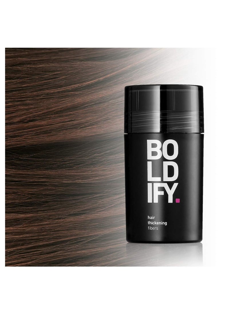 Boldify - Hair Fibers Completely Conceals Hair Loss Medium Brown 28g - Image 1
