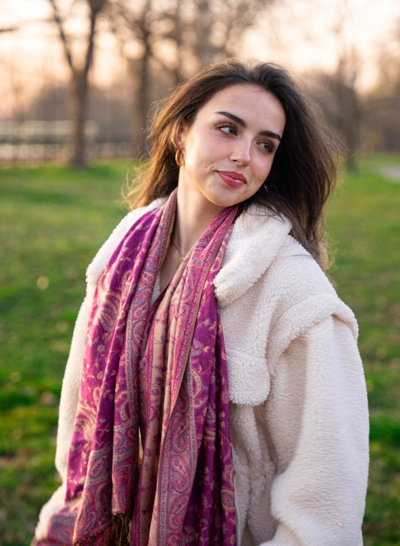 Women's shawl, comfortable and fashionable shawl, versatile - Image 4