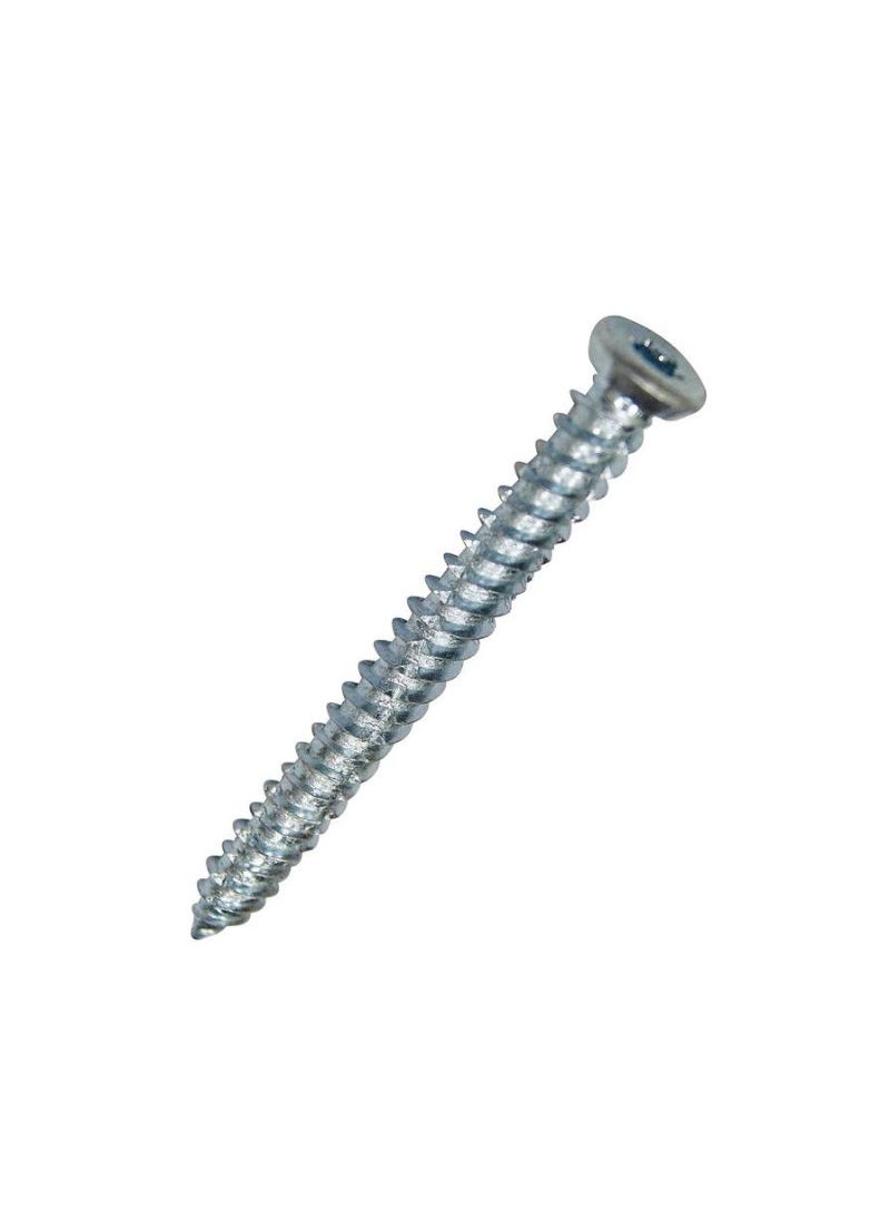 ACE Diall Zinc-Plated Steel Concrete Screw Pack 7.5 x 152mm 6Pcs 
