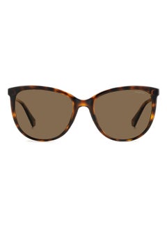 Polaroid نظارات شمسية مستطيلة polarized للنساء Pld 4138/S ذهبية 48 - حجم العدسة: 47.7 مم - Hvn  - Image 3