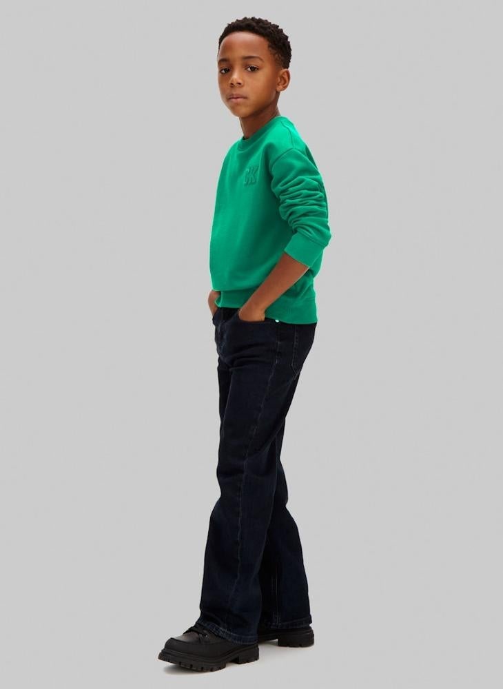 Calvin Klein Jeans Relaxed Crew Neck Sweatshirt - Image 3