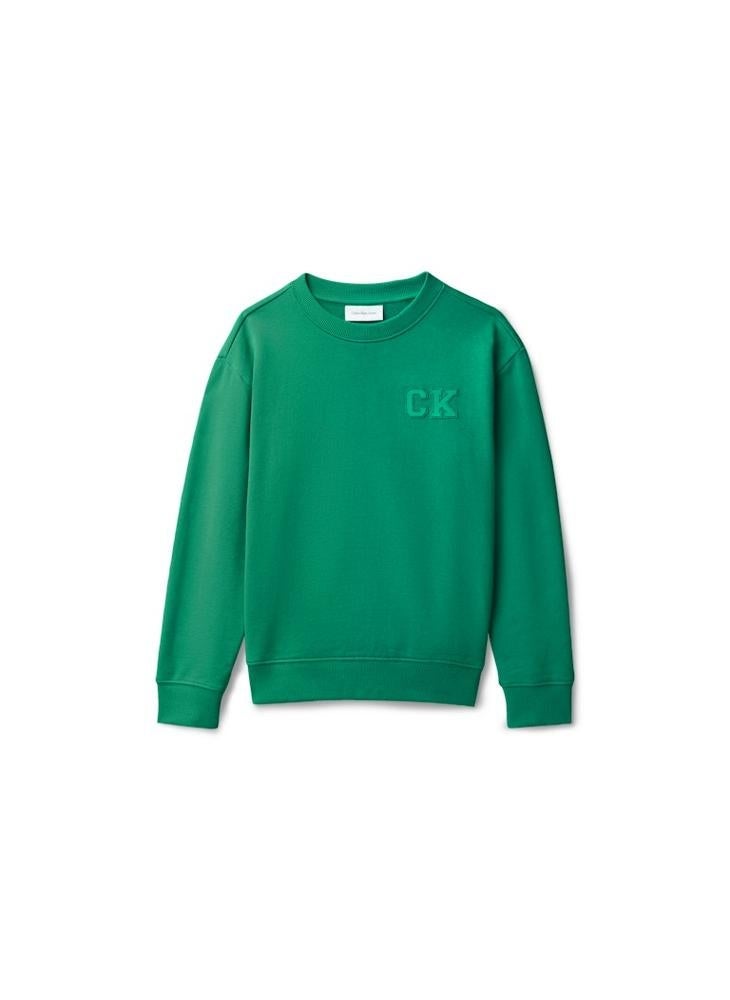Calvin Klein Jeans Relaxed Crew Neck Sweatshirt - Image 4