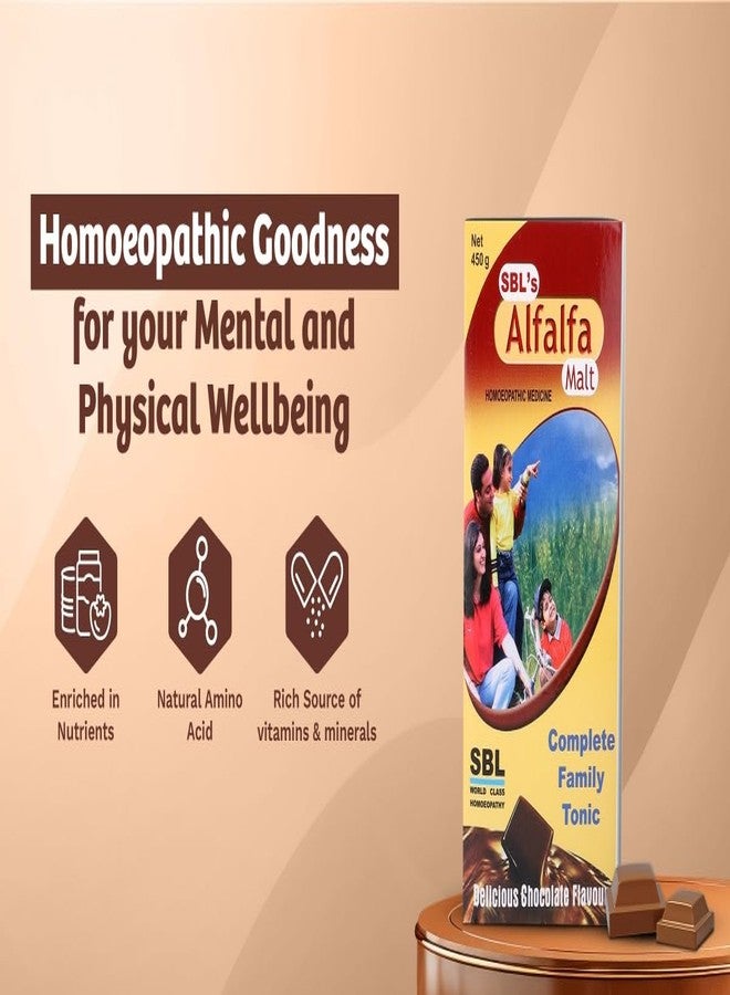 SBL Alfalfa Malt - Complete Family Tonic, 450gm | HEALTHOFY - Image 2