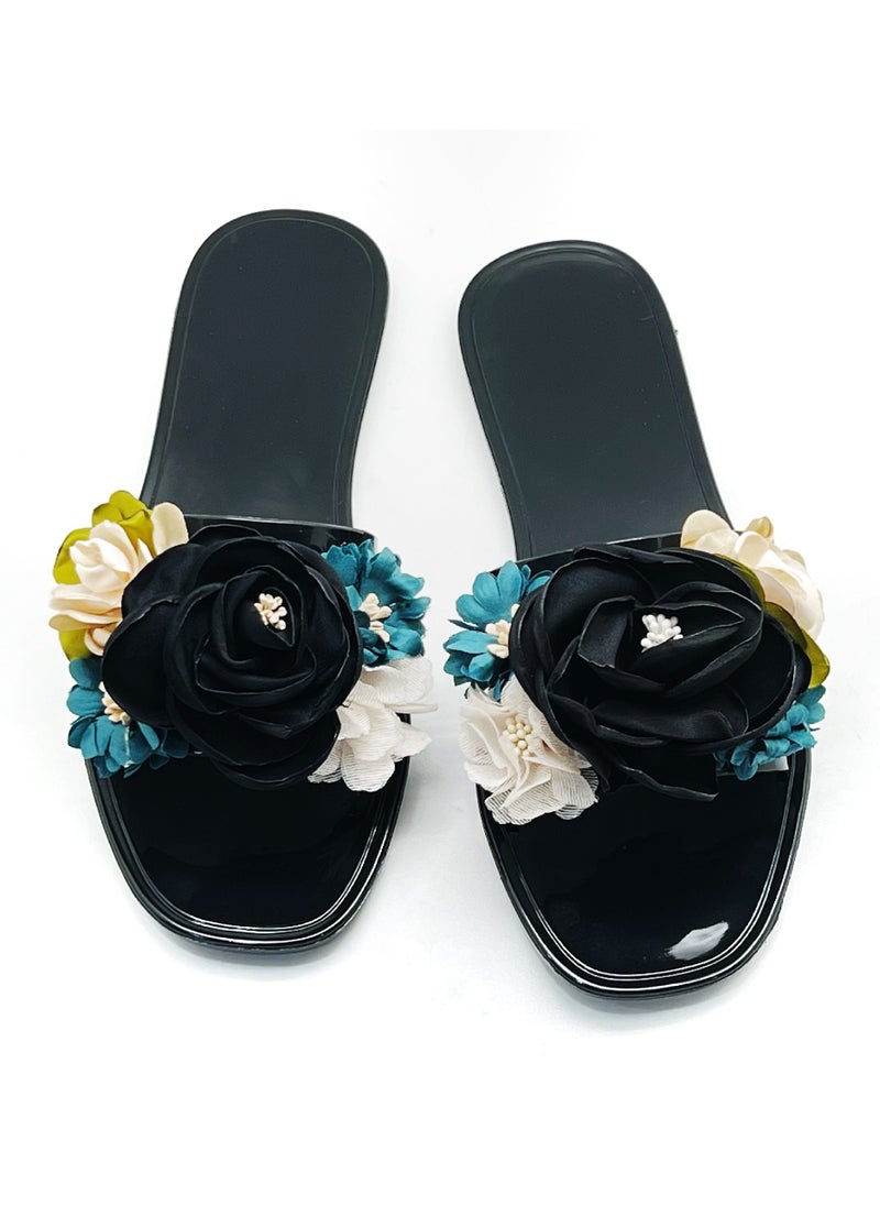 KUYING New Fashion Outgoing Flat Bottom Slippers  - Image 1