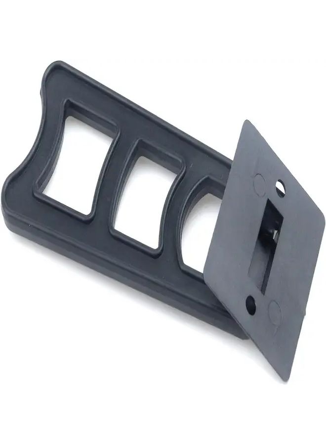 10 Pack Plastic Picture Frame Easel Back Support Black Snap Stand - Image 4