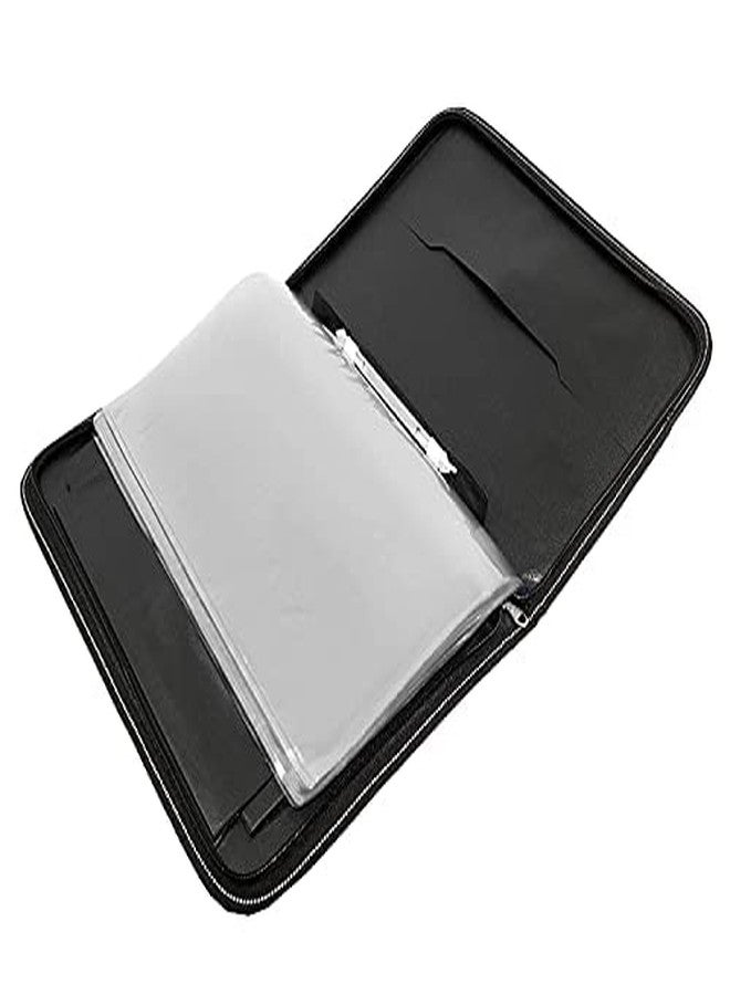 HCS Elegant PU Leather Document Portfolio Sleek Organizer for A4 & Legal Papers, Certificates, & Folders | Stylish & Functional for Office, or School, Multipurpose Holder (MULTICOLOR) (24 Sleeve-1PCS) - Image 5