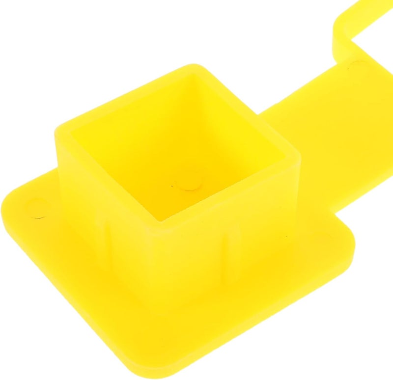 Trailer Hitch Cover Square Mouth Rubber Plug Cap Universal Truck Tow Receiver Tube Protection for Recreational Vehicle Exterior Accessories - Image 3