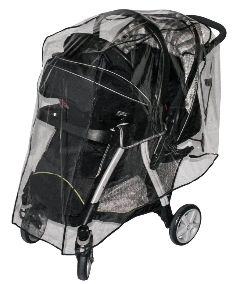 Jolly Jumper Travel System Weathershield - Protects, Baby, Large Stroller and Contents from rain and Other Elements - Image 1