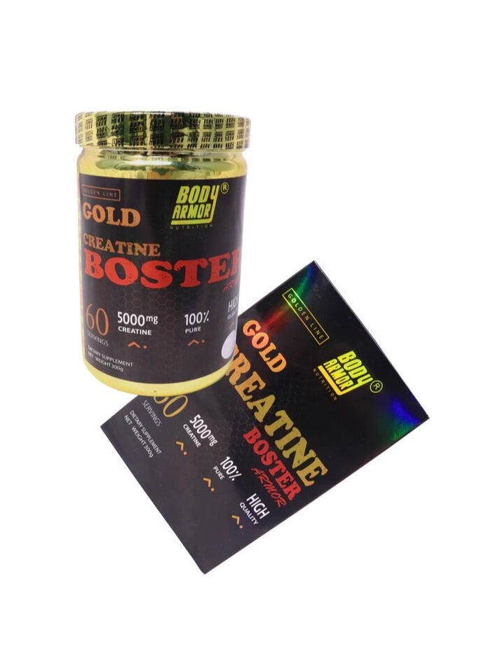 BODY ARMOR Body Armor, Gold Creatine Booster, 300g, 60 Servings 