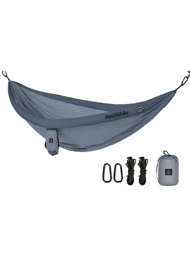 Naturehike - Dc-C09 Inflate Hammock-Double-Graphite Blue - Image 1