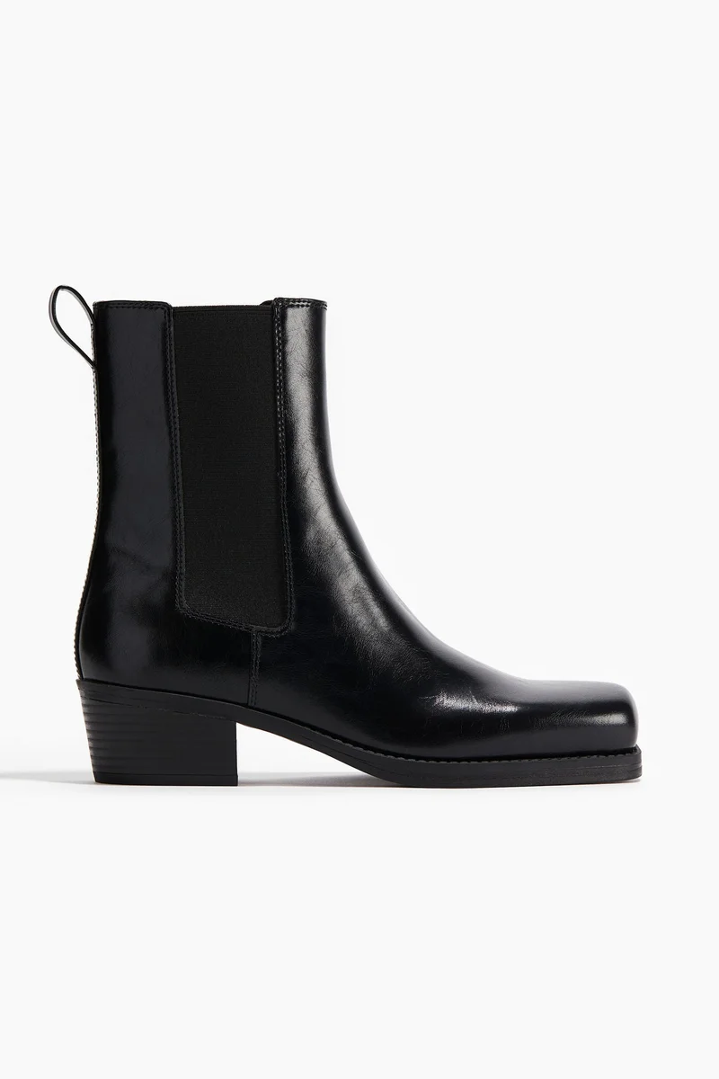 H&M Square-toe Chelsea boots