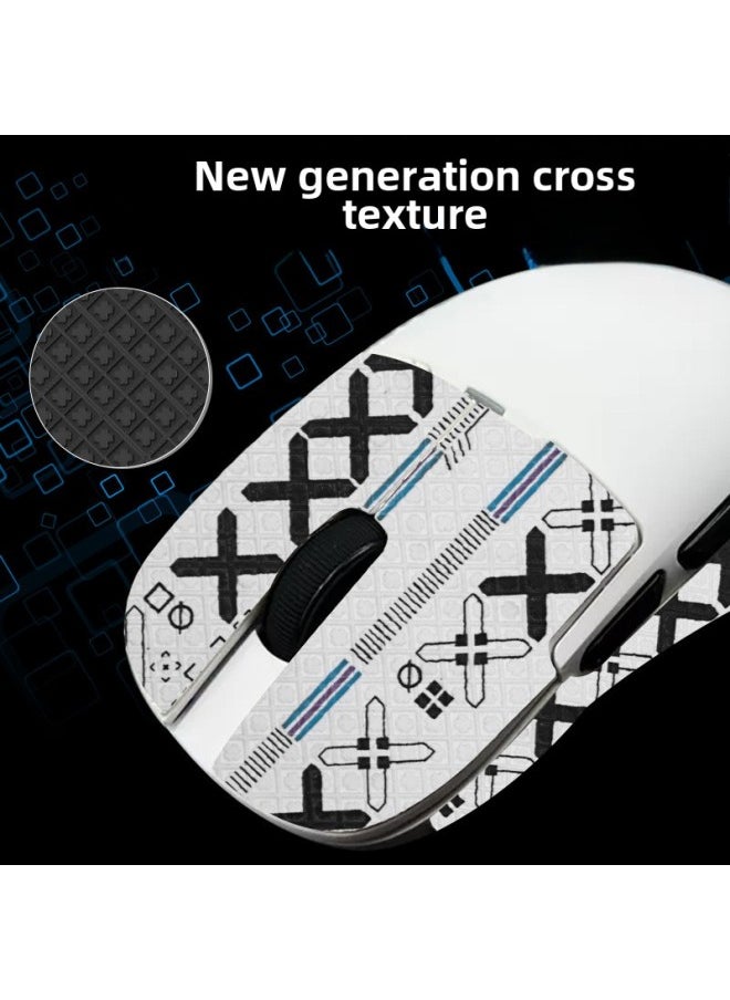 Generic - Suitable For Black Jue AJ159 Mouse Anti-slip Sticker Black Jue AJ159apex Sweat-absorbent Sticker Aj159PRO Palm Protective Film-color:[all Inclusive] Gradient Color Printed Mouse Stickers - Image 1