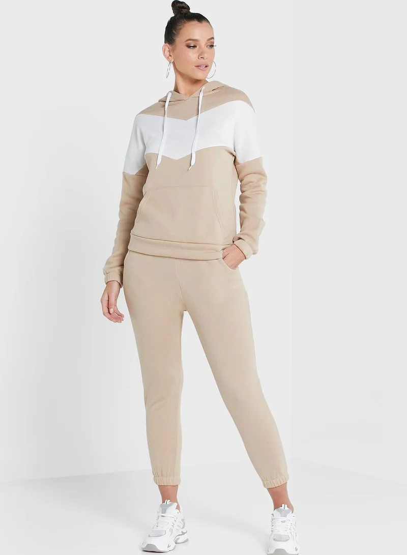 Ginger Colorblock Jog Set