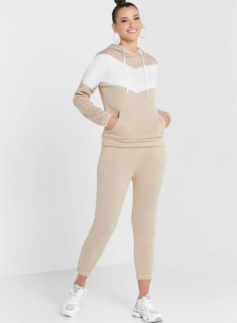 Ginger Colorblock Jog Set