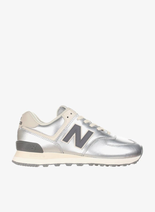 New Balance نيو بالانس - فضي معدني (7) - Image 1