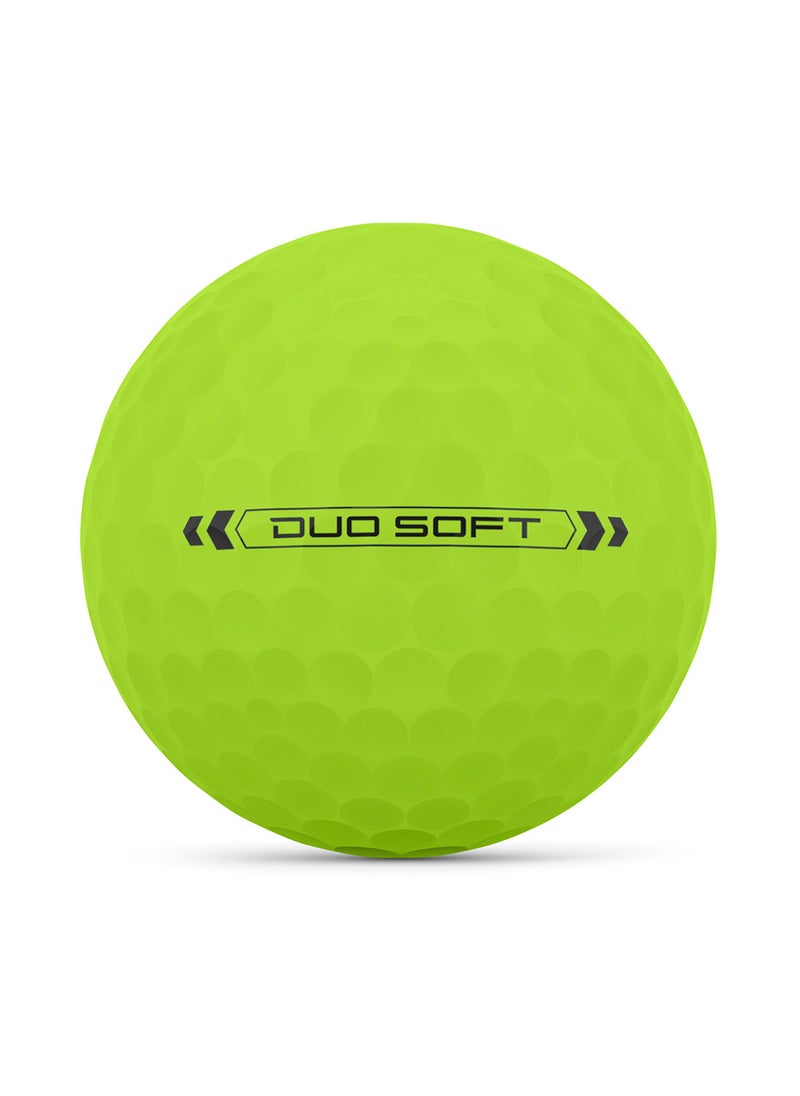 Wilson Staff Duo Green Golf Balls, Pack of 12  - Image 3