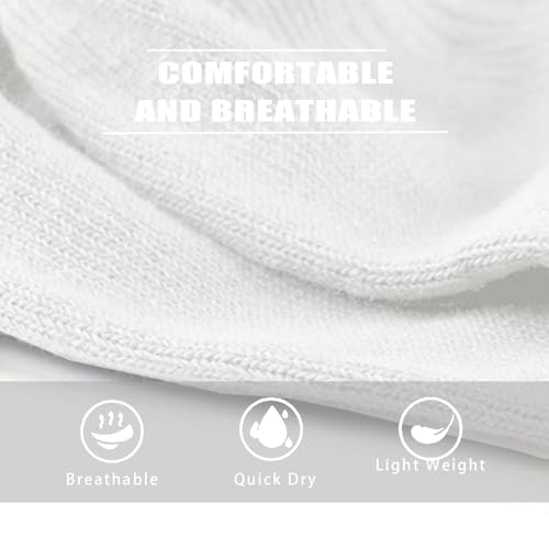 DarkCom 6 Pairs Women's Ruffle Socks Cute Ankle Super Soft Breathable Cool Frilly Socks For Mary Jane Shoes - Image 4