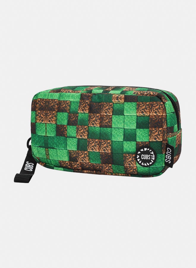 CUBS Pencil Case Mine craft Sequin - Image 2