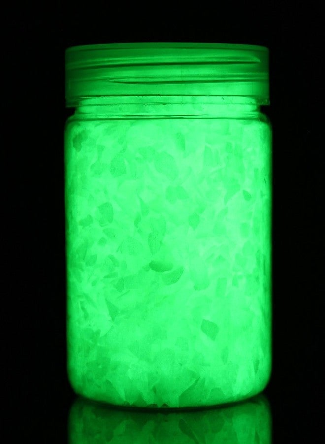 Shiny Stone Glow in The Dark Gravel Stones Rocks, Aquarium Gravel, Glow Rocks Stones,Decorative Rocks for Fish Tank Aquarium Garden Planter Landscape Decoration,280g/10oz (3-5mm, Sky Blue) - Image 4