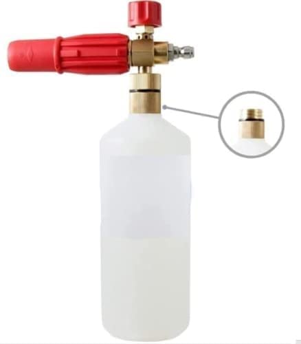 Generic Nirali Heavy Duty brass Foam Cannon Snow Lance With Brass neck Car Washing Foam Gun Bottle  - Image 2