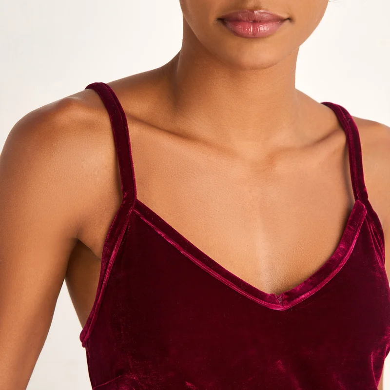 Splash FAV  Nighty Polyester Blend with V-neck for Women | Best Price UAE