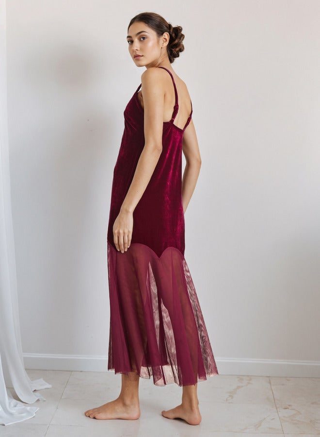 Splash FAV Nighty Polyester Blend with V-neck - Image 2