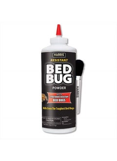 Harris Bed Bug Killer Powder, 4oz with Application Brush  - Image 1