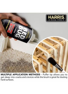 Harris Bed Bug Killer Powder, 4oz with Application Brush  - Image 4