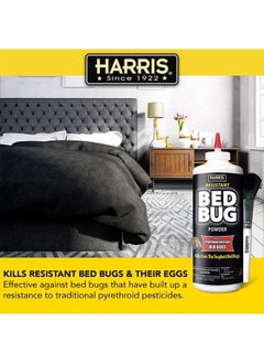 Harris Bed Bug Killer Powder, 4oz with Application Brush  - Image 2