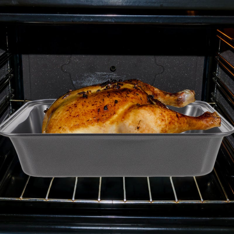 House Baking Plate Nonstick Baking Pan Fish Roasting Plate Metal Pan Accessories - Image 3