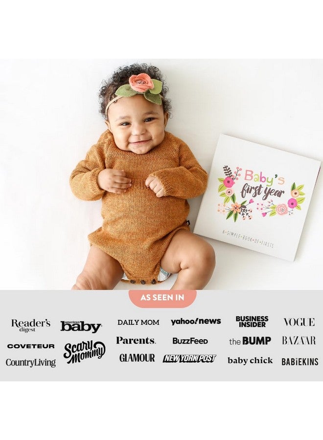 Lucy Darling Little Artist Baby's First Year Memory Book: A Simple Book of Firsts - Image 5