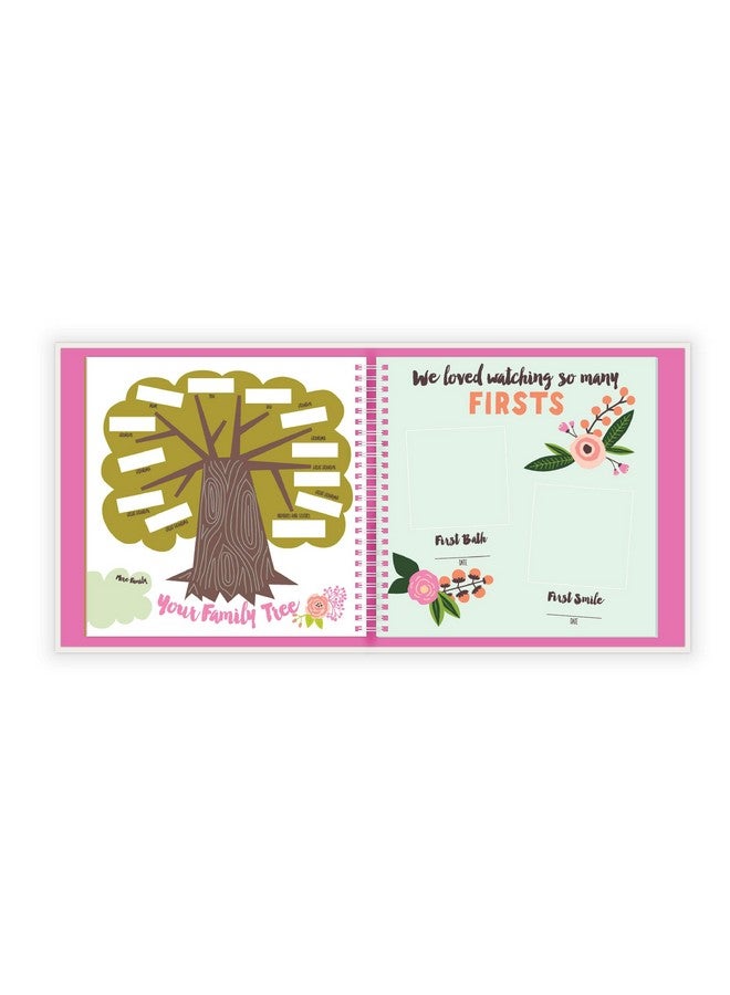 Lucy Darling Little Artist Baby's First Year Memory Book: A Simple Book of Firsts - Image 3
