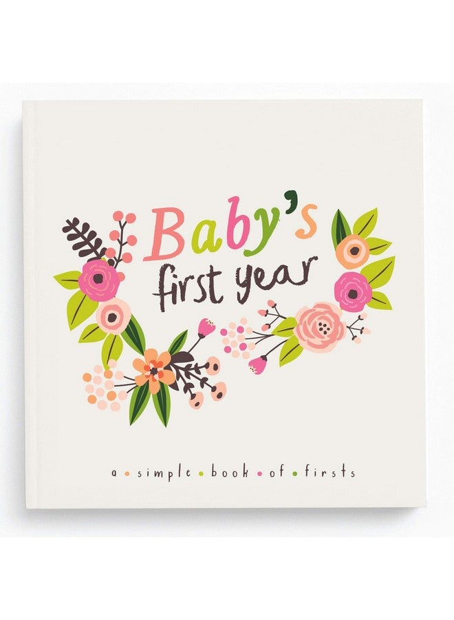 Lucy Darling Little Artist Baby's First Year Memory Book: A Simple Book of Firsts - Image 1
